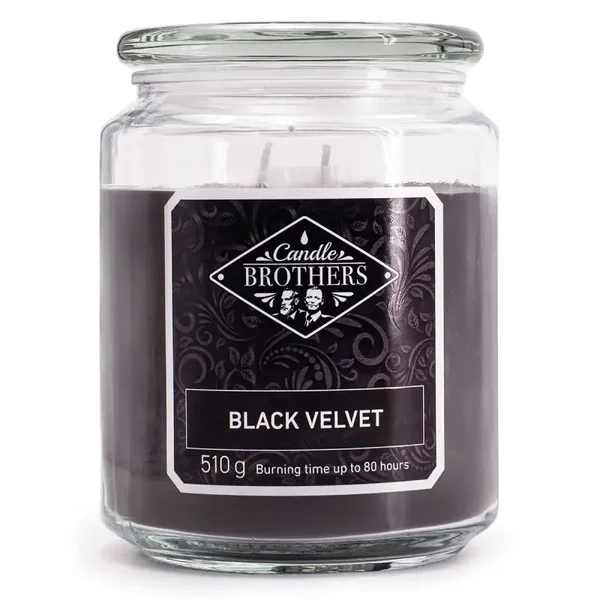 Candle Brothers - Geurkaars Black Velvet - 510 Gr