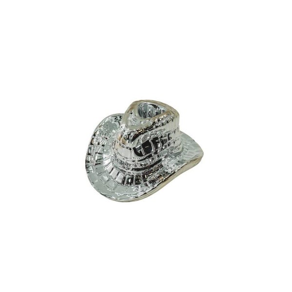 Kandelaar Cowboyhoed - Ceramic Zilver