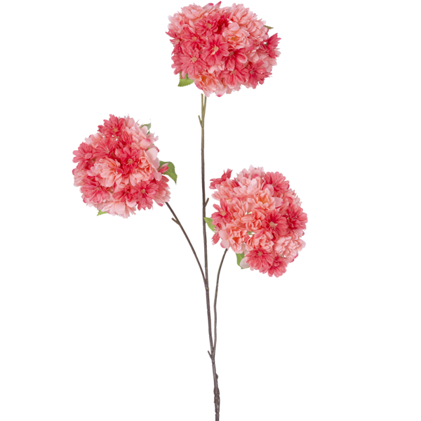 Kunstbloem Cherry blossom - Coral - 85 cm