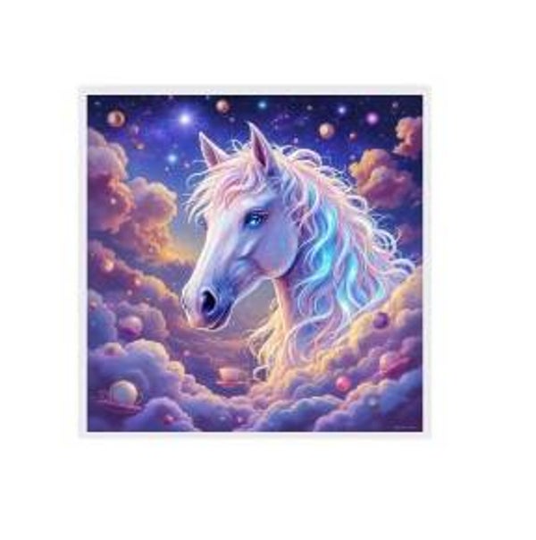 Keramische tegel - Fantasie paard - 15x15 cm