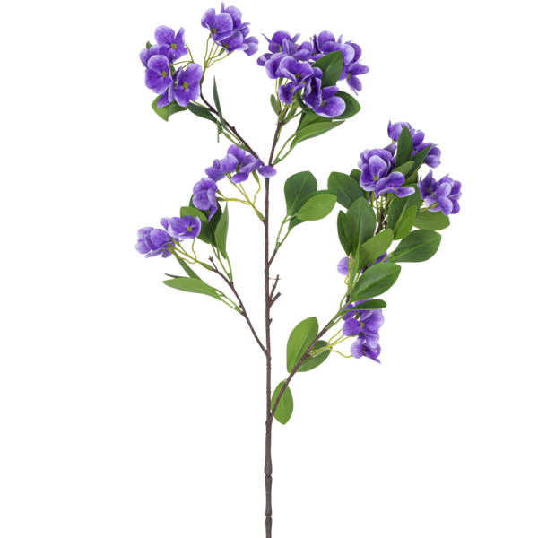 Kunstbloem Snowbal real touch - Lilac - 80 cm