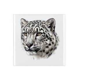 Keramische tegel panter - 10x10 cm