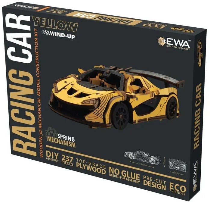 Graine Creative Racing car - yellow