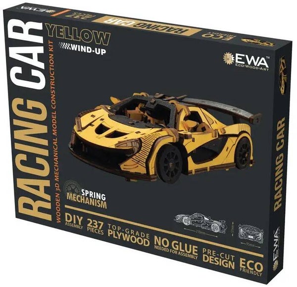 Graine Creative Racing car - yellow