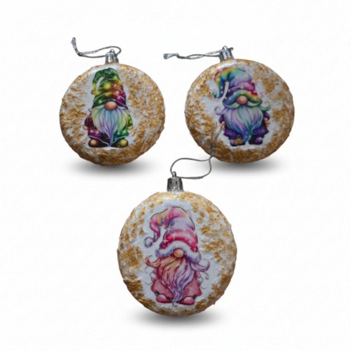 Kersthanger - Gnoom Goud - Set van 3