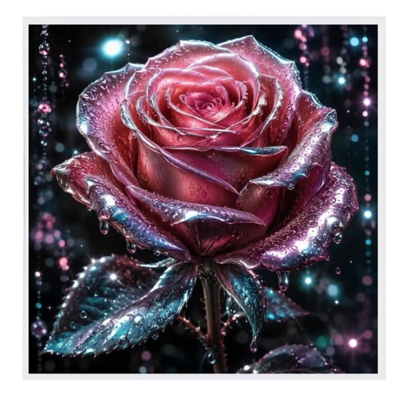 Keramische tegel - Rain rose