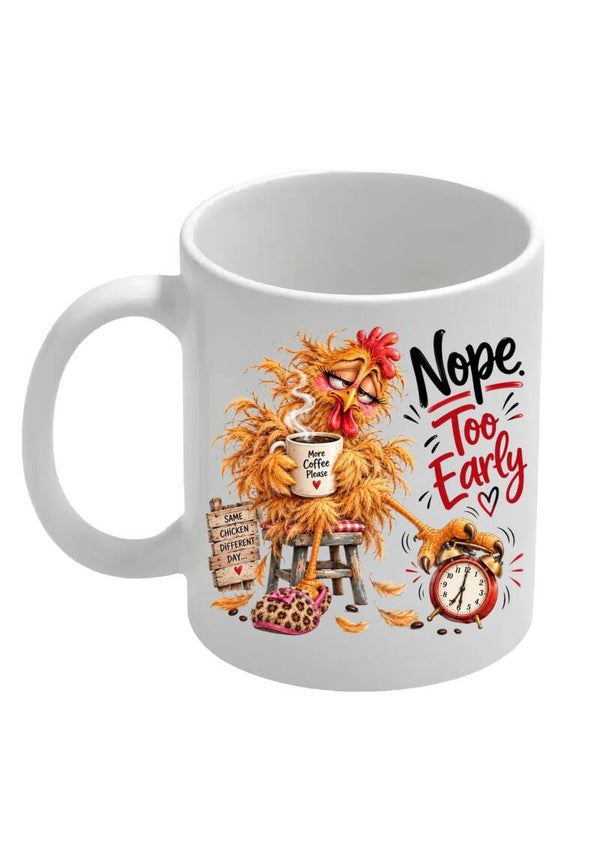 Mok funny "Nope, too early"