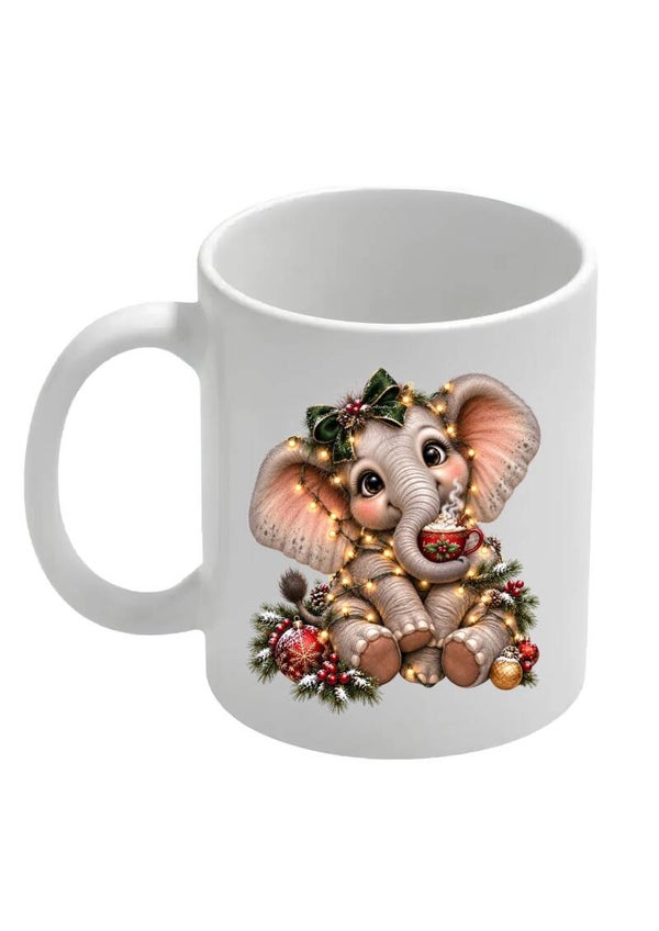 Mok olifant kerst