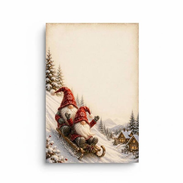 Notitieblok Gnoom kerst - 50 pagina's