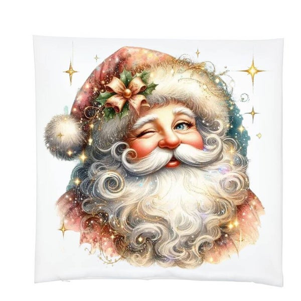 Kussensloop Santa - 39x39 cm