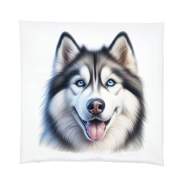 Kussensloop Husky - 39x39 cm