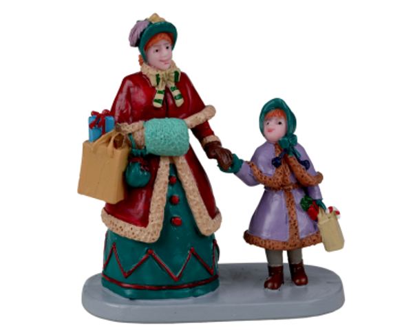 Lemax - 'Holiday Shopping With Mum' - Figuur