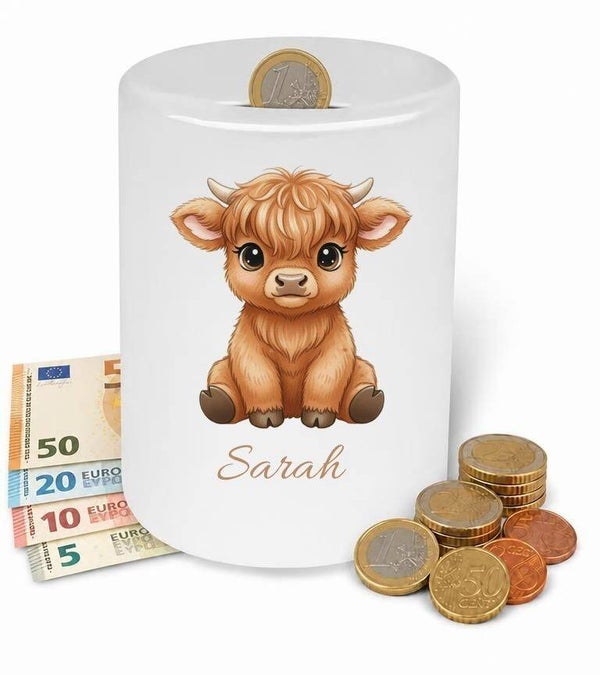 Spaarpot schotse hooglander