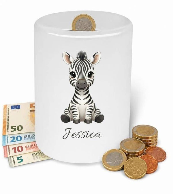 Spaarpot zebra