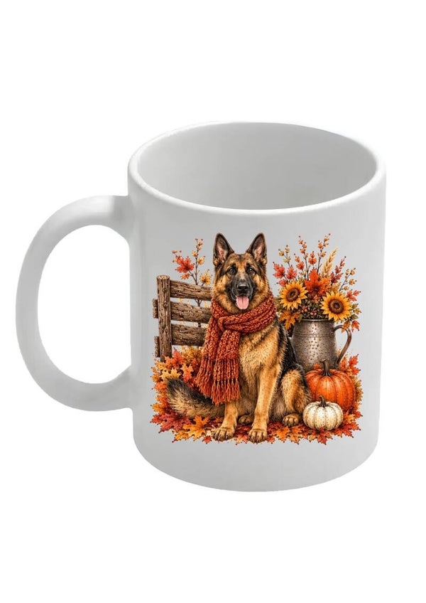 Mok herfst Duitse Herder