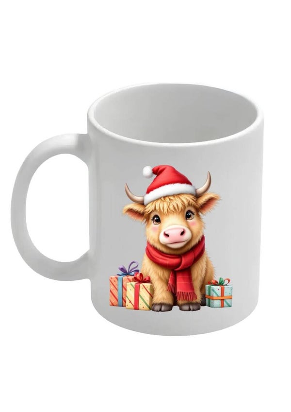 Mok kerst schotse hooglander 1