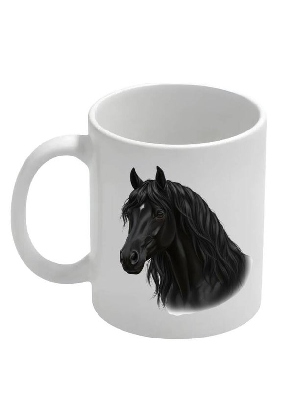 Mok paard zwart