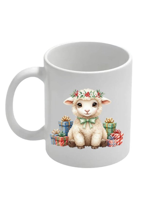 Mok kerst schaap