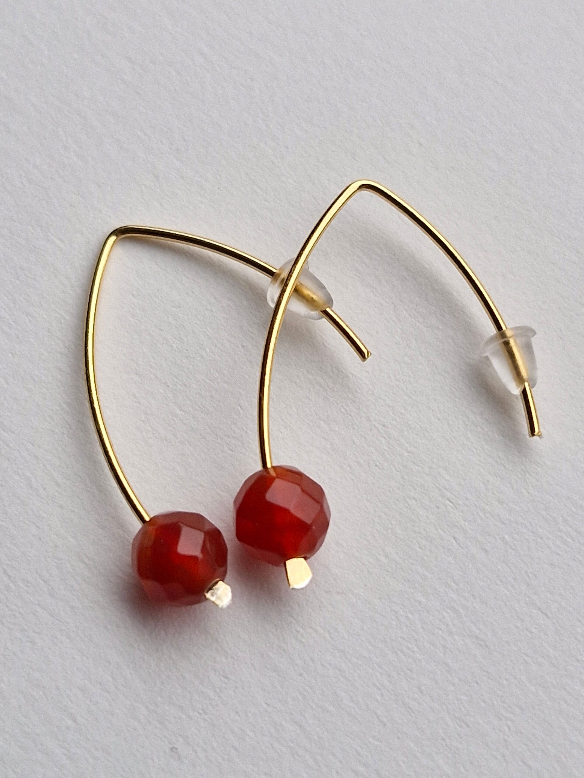 Cosmic colors Agaat oorbel