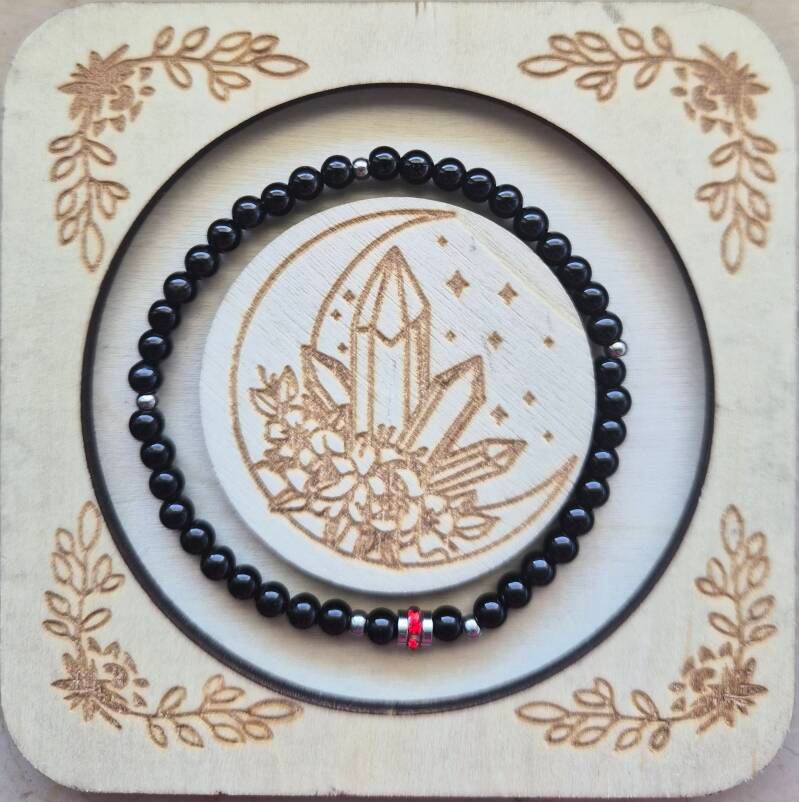 Turmalin-mit-Edelstahl-4mm-CHF 30.00