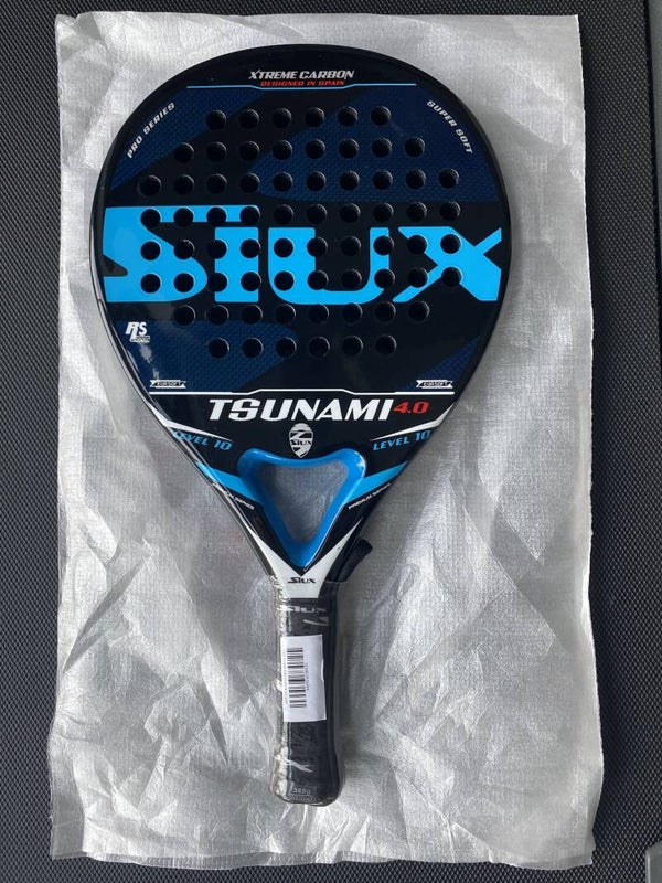 Siux Tsunami 4.0 Xtreme Carbon Blue Test Racket -50%