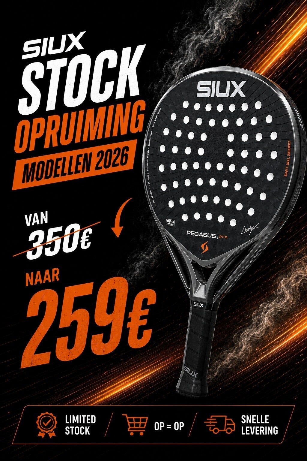 Siux Pegasus Storm Grey Pro 2026