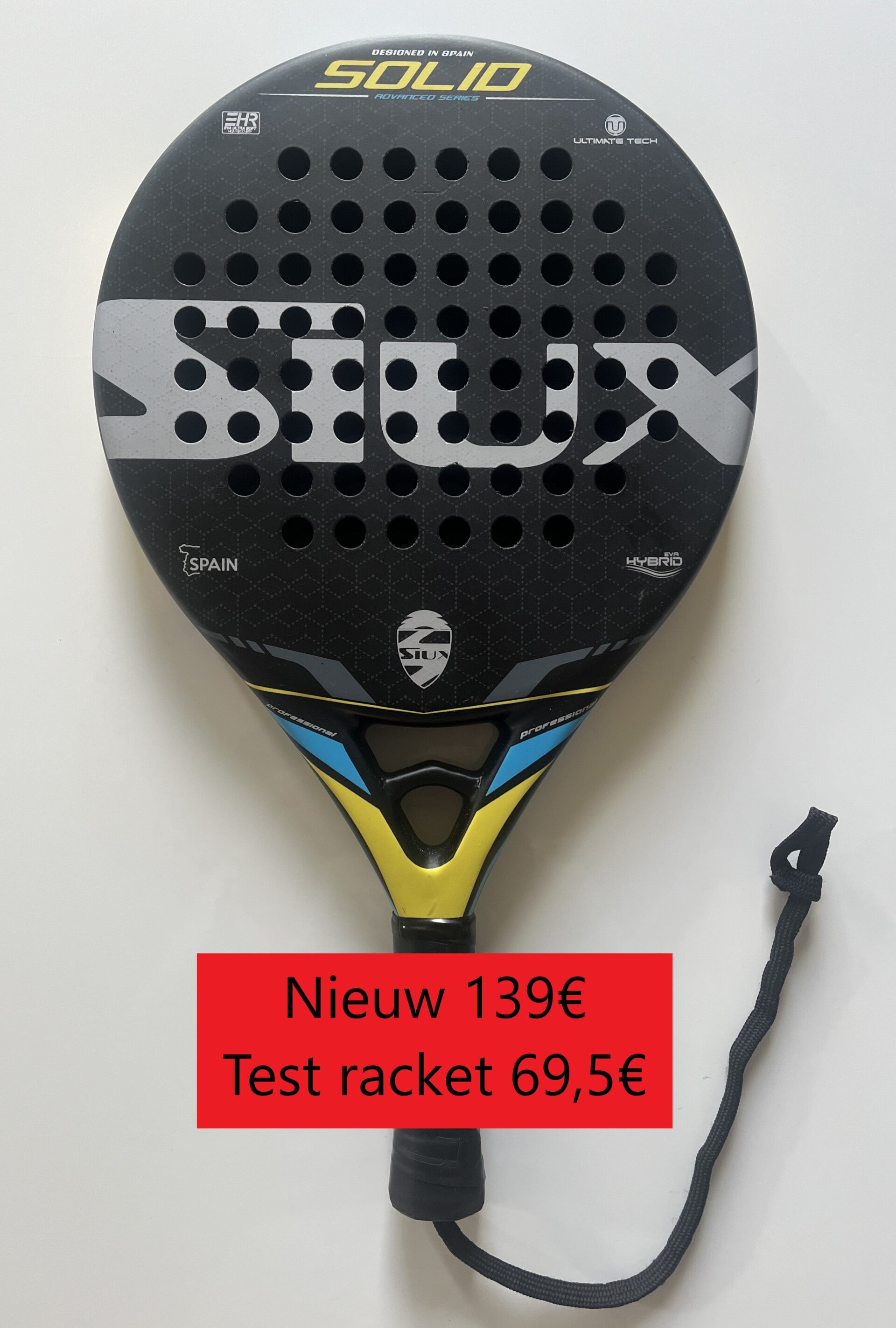Siux Solid test racket
