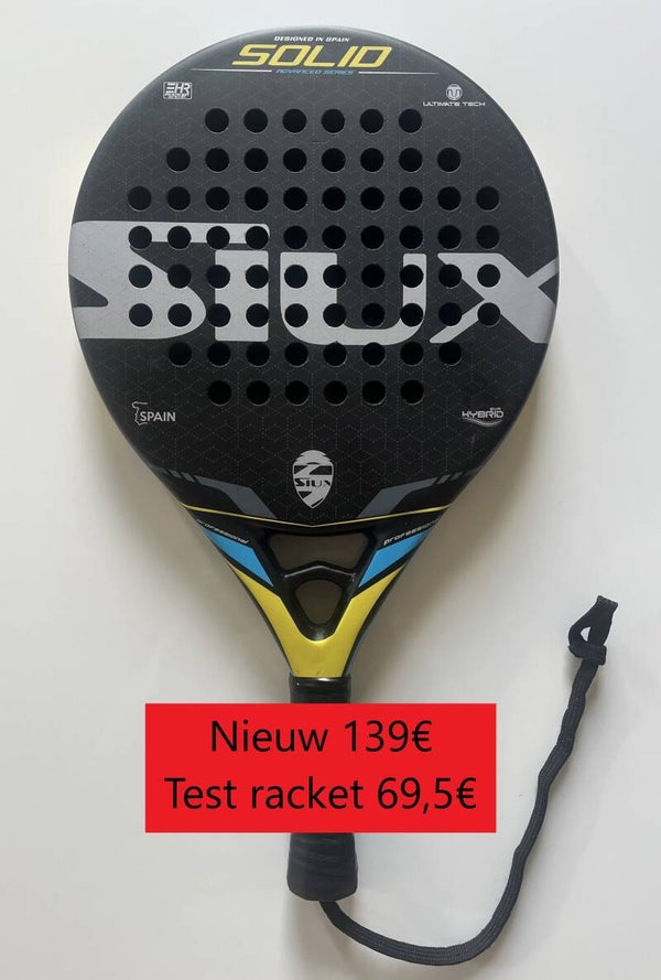 Siux Solid test racket