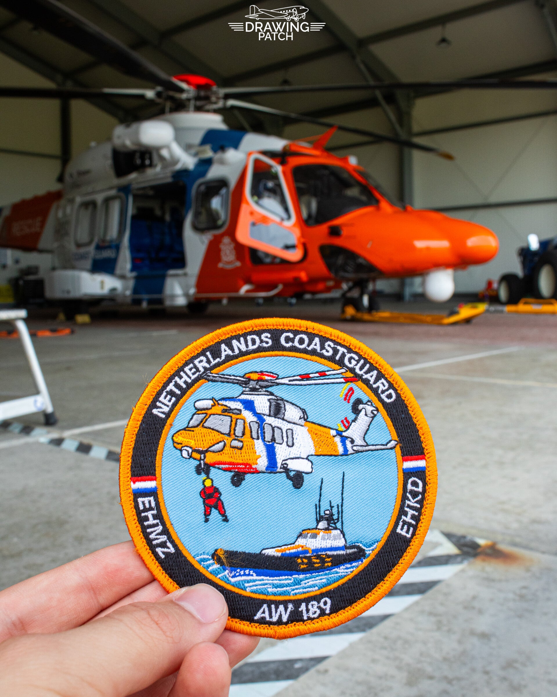 AW-189 Kustwacht KNRM Patch