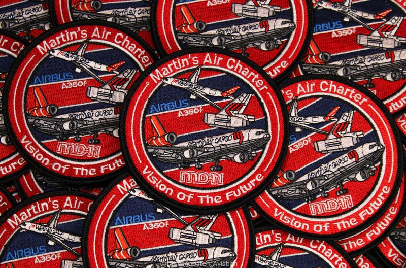 Patch Martinair MD11 | Drawing Patch