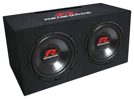 RXV1002 Renegade  2 x 25cm (10") Dual Bassreflex System