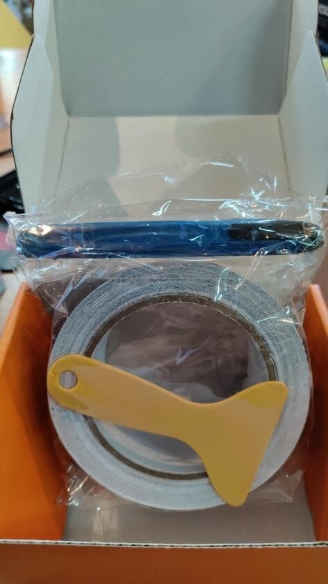 Lakro 'Chrome Out' Set Zwart Mat - Folie strip 5 cm x 15 m. MAT ZWART