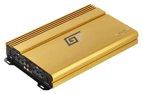GT AUDIO 100/x4AB 100w Class AB 12v Power Amplifier 100w Verified RMS @13.8v 1%THD