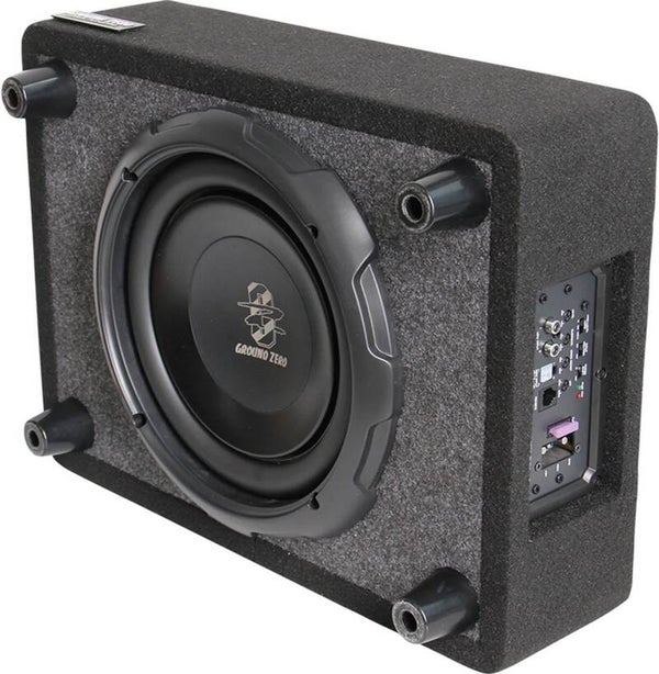 Ground Zero GZCS 25SUB-ACT - 25 CM - Ground Zero - 320 watt RMS - Actieve Subwoofer