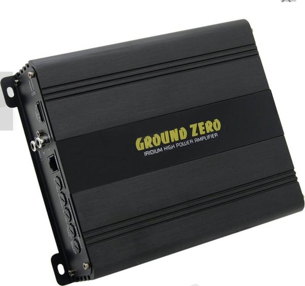 GZIA 500.1 – monoblock versterker – Ground Zero – 580W RMS @ 1 Ohm – Class D