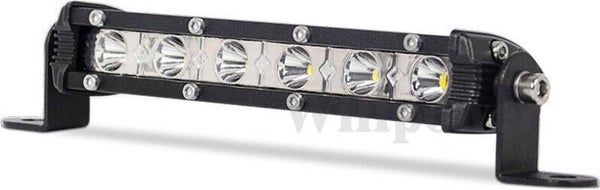 Slim Line enkele rij 17.5cm 30W spot ledbar 10-30V 4x4offroad - Achteruitrijamp - Werklamp - Grootlicht - Waterdicht - Extreem fel - Tractor – Truck - 6000K