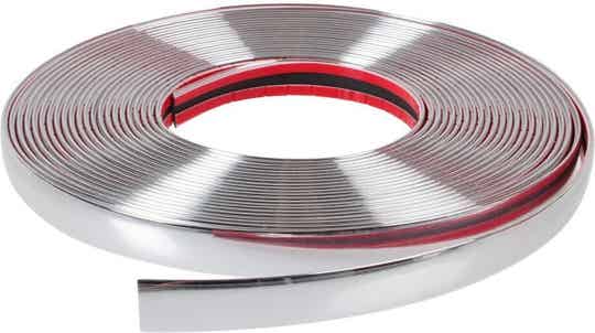 3M Universele Chrome Zelfklevende Auto Trim Strips, Decoratieve Lijnen, Decoratieve Strips 8mm/5meter