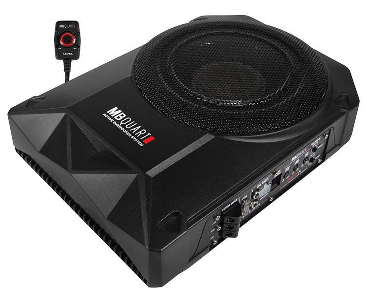 MBQUART QB201A  20 cm (8 ") actieve subwoofersysteem  125/250 Watt RMS / MAX UNDERSEAT