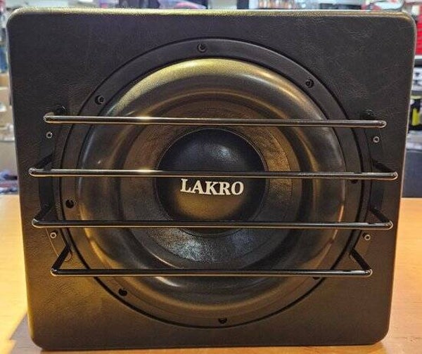 A1277 - Actieve subwoofer - Lakro - 12 inch - 350 watt RMS - Ingebouwde versterker - SPL woofer