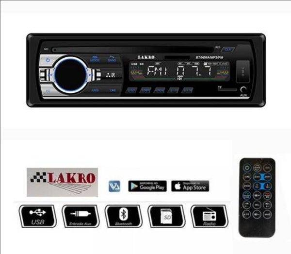 Lakro-520 - Lakro - Auto radio - Inbouw 1-DIN - Bluetooth/USB/FM/- 4X 30 WATT