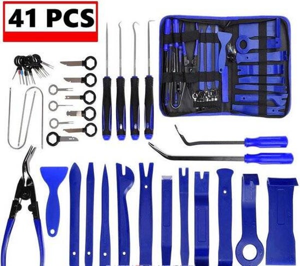 Autotrim41 - Lakro - 41x Auto Trim verwijdering -  gereedschap set voor gemakkelijk krasvrij verwijderen