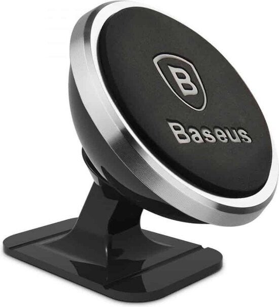 Magnetische Dashboard Auto | 360° verstelbaar | © Original Baseus | Zilver