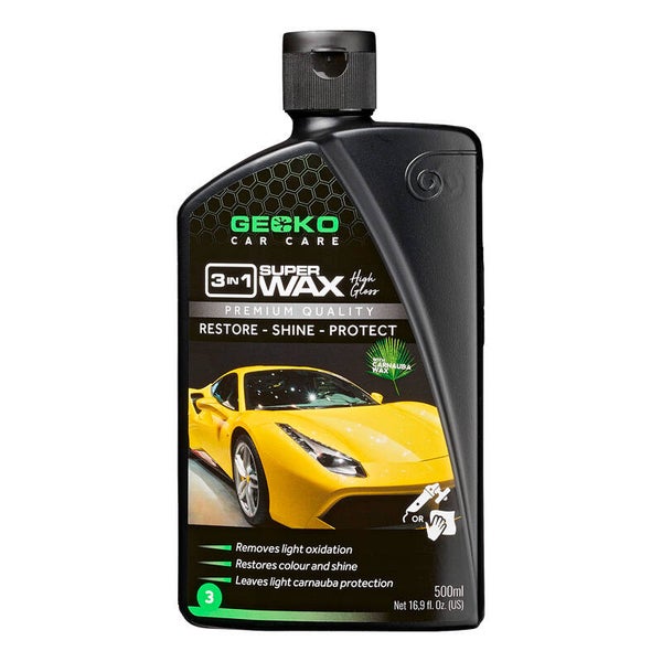 Gecko 3in1 Super Wax + Carnauba 500ml