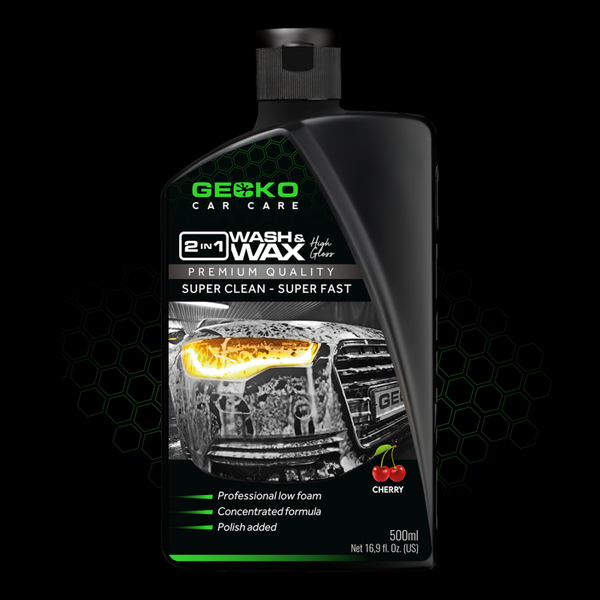 Gecko 2in1 Wash & Wax 500ml