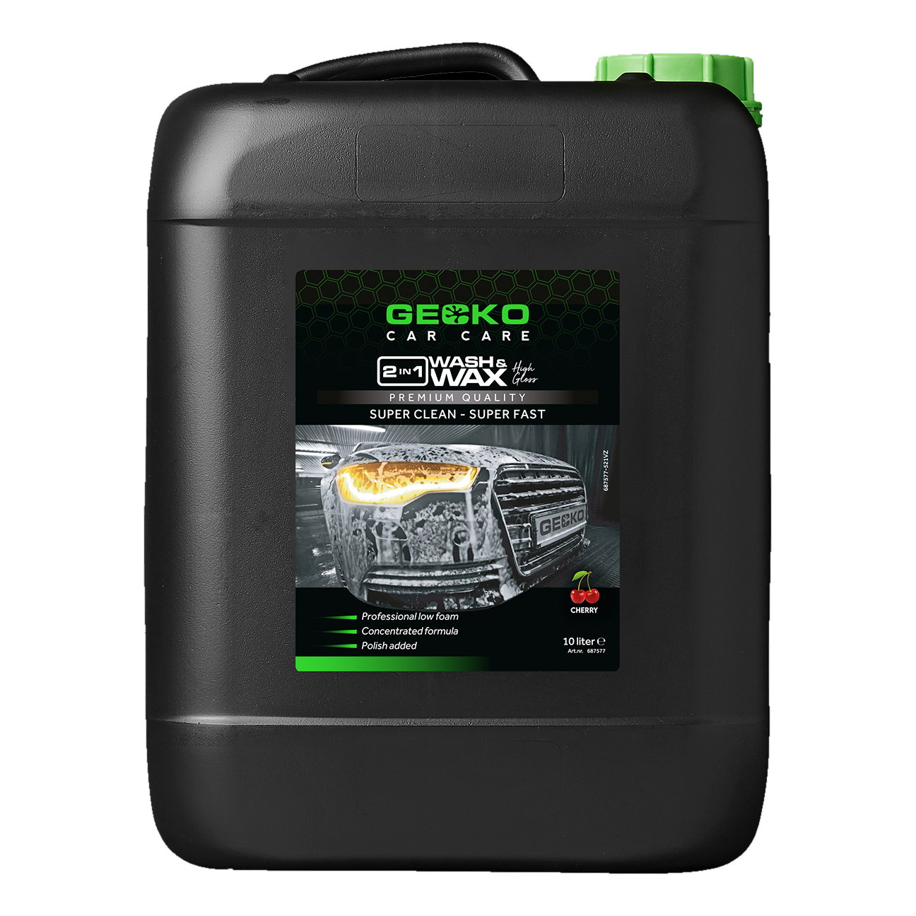 Gecko 2in1 Wash & Wax 10ltr
