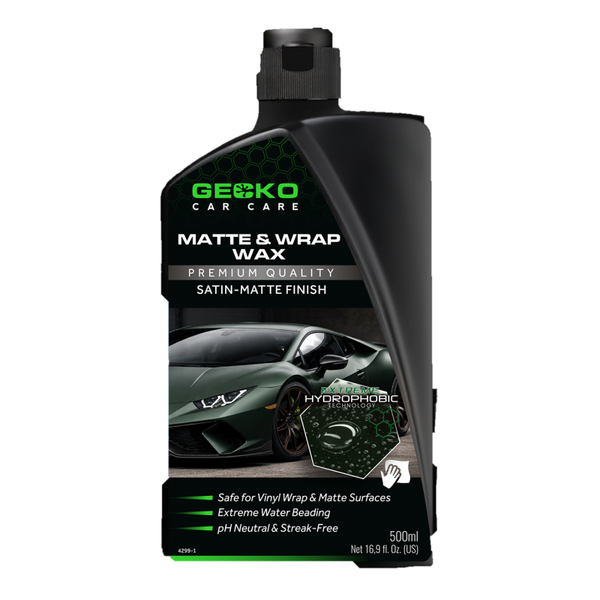Gecko Matte & Wrap Wax 500ml12.95