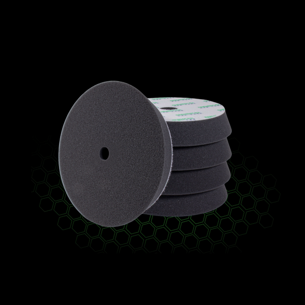 Gecko Fine Finishing Pad (Zwart) 80mm – 5 pcs – 75mm backing plate