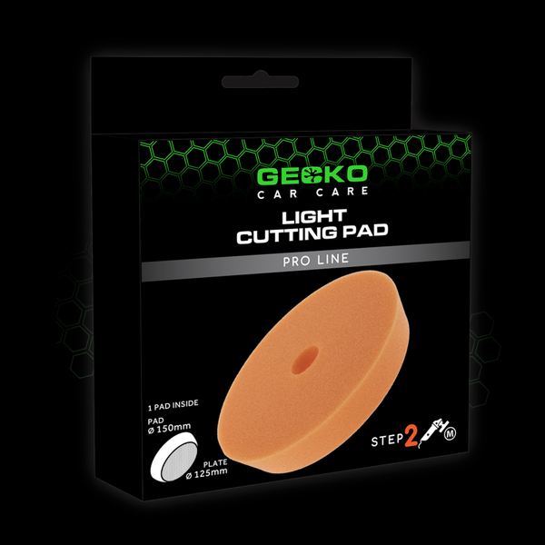 Gecko Polishing Pad Medium Orange 150mm 1pc (For Backing Plate 125mm)