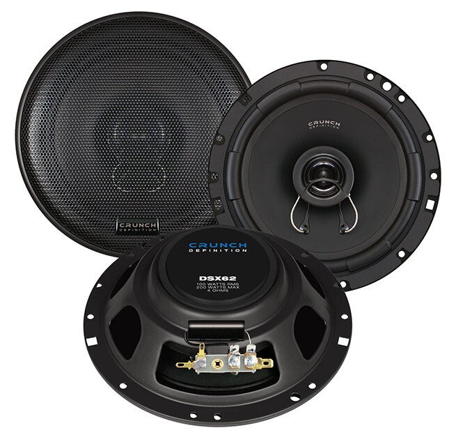 DSX62 Crunch 16,5 cm (6.5") Coaxial Speakers