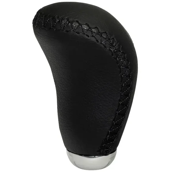 Universele pookknop M-8 - Zwart leder